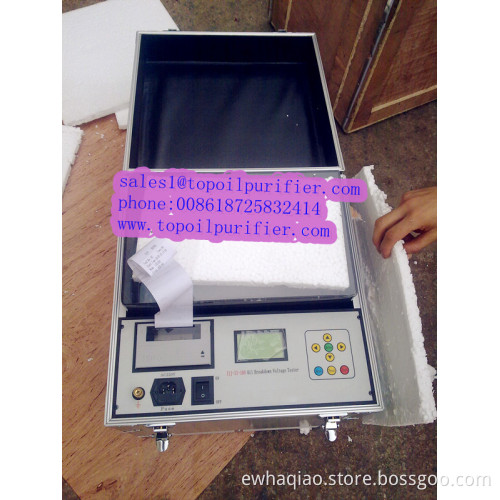 Electrical Insulating Oil Breakdown Voltage Testing System